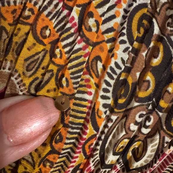 GORGEOUS FALL COLORS TOP/BLOUSE PLUS SIZE: 2X #E - Picture 5 of 8